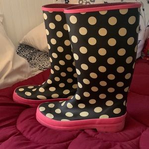 J Crew rain boots size 8